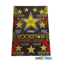 Stickerset Rockstar Energy groot
