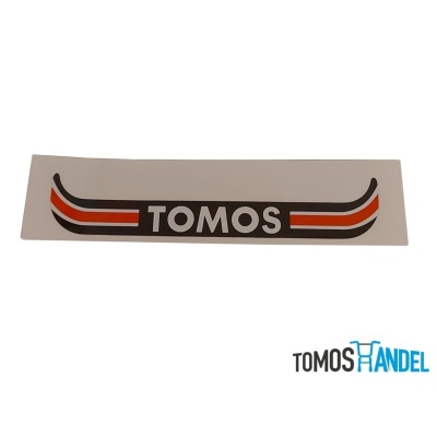 Sticker kentekenplaathouder Tomos classic breed model Foto van Sticker kentekenplaathouder Tomos classic breed model