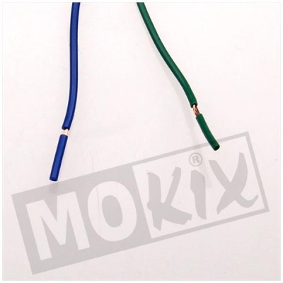 Fitting met lamp en bedrading 1.2W uni