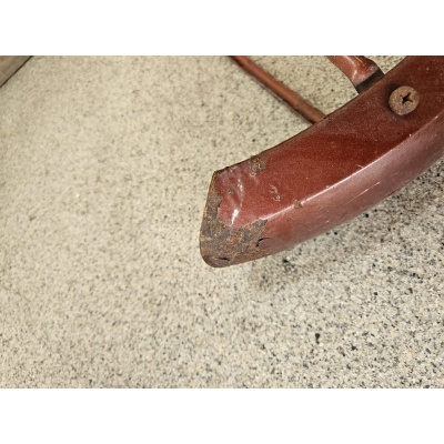 Foto van Voorspatbord OT met stabilisatorstang, voorspatbord beugel en oranje plaat 