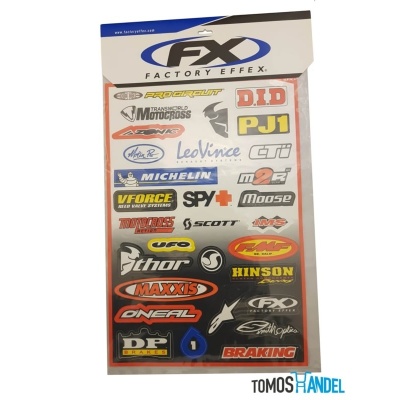 FX factory stickervel groot 48,5x33 cm Foto van FX factory stickervel groot 48,5x33 cm