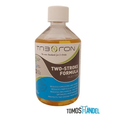 Triboron 2takt olie vervanger voor oliepomp Foto van Triboron 2takt olie vervanger voor oliepomp