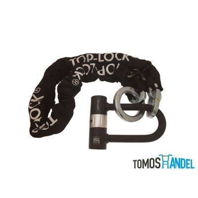 Kettingslot TOP-LOCK ART3 loop met verlengde U-beugel 120cm Foto van Kettingslot TOP-LOCK ART3 loop met verlengde U-beugel 120cm