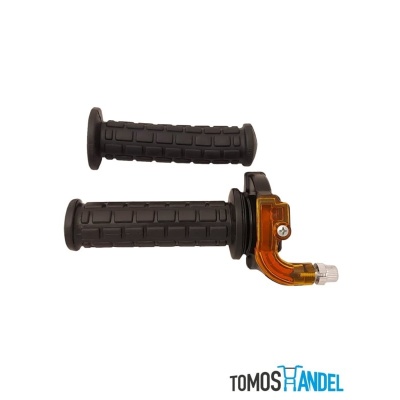 Gashendel universeel snelgas hendel A35 Lusito oranje Foto van Gashendel universeel snelgas hendel A35 Lusito oranje