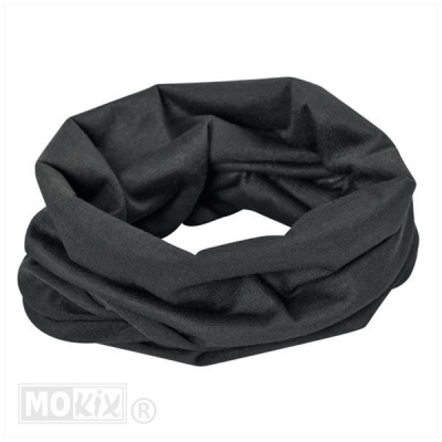 Nekwarmer col universeel zwart polyester Nekwarmer col universeel zwart polyester