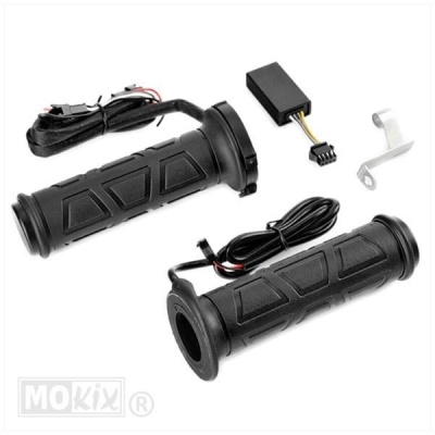 Handvatverwarming 22mm 25mm (past op A35, Quadro, etc) Foto van Handvatverwarming 22mm 25mm (past op A35, Quadro, etc)