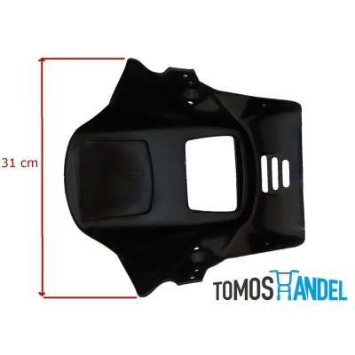 Koplampkap Wizzard zwart