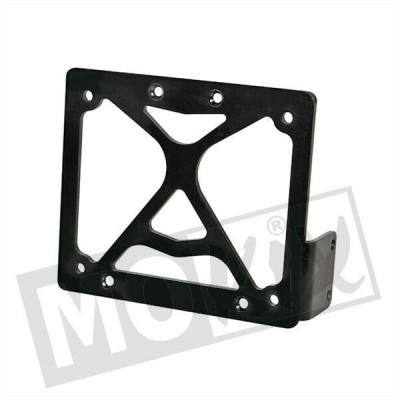 Kentekenplaathouder universeel montage zijkant brede versie Foto van Kentekenplaathouder universeel montage zijkant brede versie