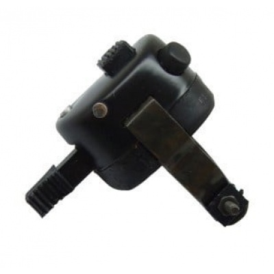 Lichtschakelaar universeel 3 standen zwart Foto van Lichtschakelaar universeel 3 standen zwart