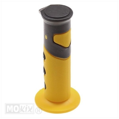 Handvaten MKX cross geel/ zwart