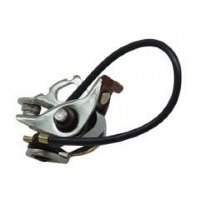 Contactpunt met draad Foto van Contactpunt met draad