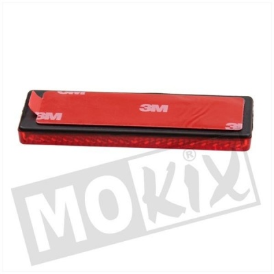 Reflector rood plak 85.5x31.5