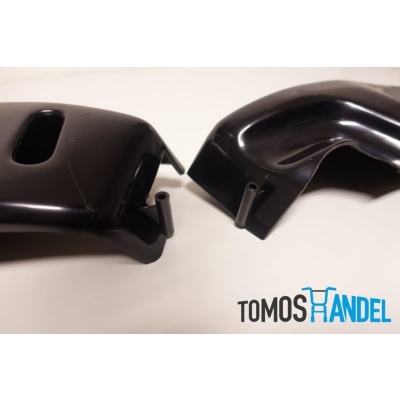 Zijscherm / zijkap set ongespoten zwart wizzard Zijscherm / zijkap set ongespoten zwart wizzard