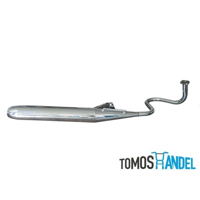 Uitlaat origineel 45km Revival A35 chroom Foto van Uitlaat origineel 45km Revival A35 chroom