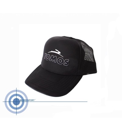 Tomos cap met logo zwart Foto van Tomos cap met logo zwart