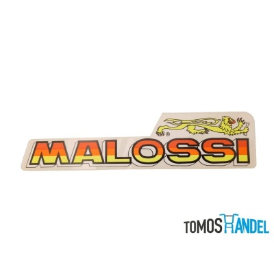 Sticker malossi groot 22cm Foto van Sticker malossi groot 22cm