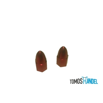 Ventieldopjes spike verschillende kleuren - Blauw Foto van Ventieldopjes spike verschillende kleuren - Blauw