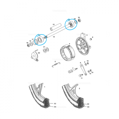 Wiellager NKE 6201 2RSH Wiellager NKE 6201 2RSH