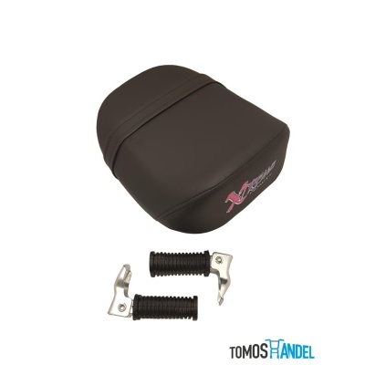 Duoseat met voetsteunenset Foto van Duoseat met voetsteunenset