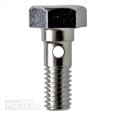 Oliepomp banjobout / oliepomp connector inlaatspruitstuk Foto van Oliepomp banjobout / oliepomp connector inlaatspruitstuk