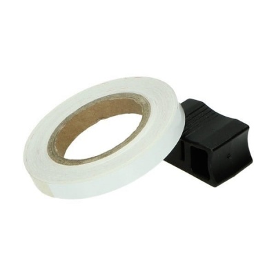 Velglint / velg sticker met applicator 7mm 6m lang wit Foto van Velglint / velg sticker met applicator 7mm 6m lang wit