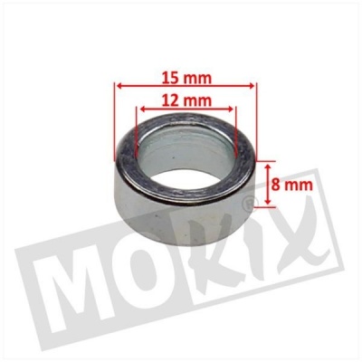 Afstandbus achterwiel voor brede achterbrug