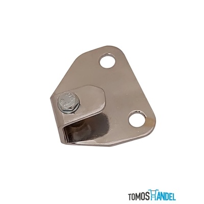 Uitlaatsteun chroom Foto van Uitlaatsteun chroom