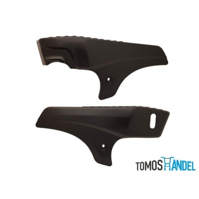 Zijscherm / zijkap set mat zwart A35 Foto van Zijscherm / zijkap set mat zwart A35