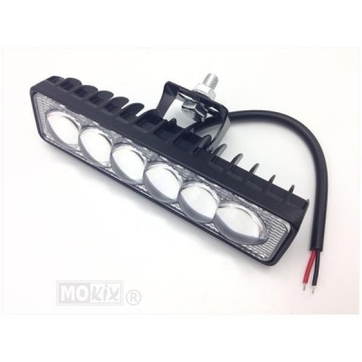 LED bar 14,8cm 18W LED verstraler Foto van LED bar 14,8cm 18W LED verstraler