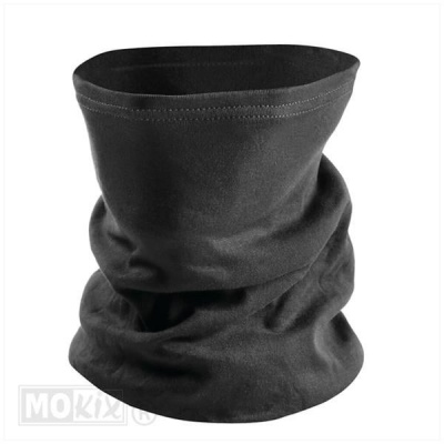 Nekwarmer col universeel zwart katoen Foto van Nekwarmer col universeel zwart katoen