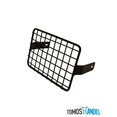 Koplamprooster vierkant zwart Foto van Koplamprooster vierkant zwart