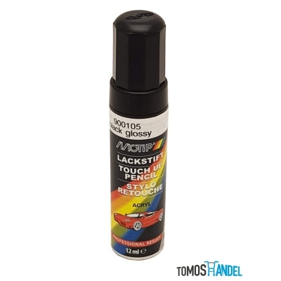 Foto van Lakstift Motip hoogglans zwart