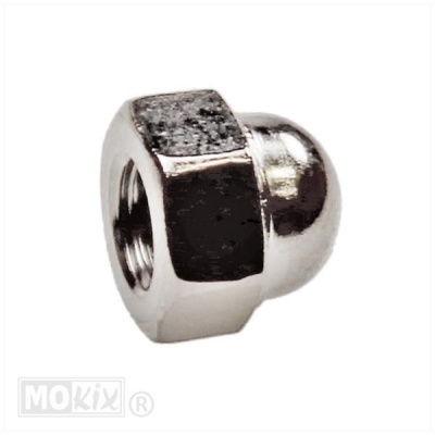 Dopmoer M6x1 chroom Foto van Dopmoer M6x1 chroom