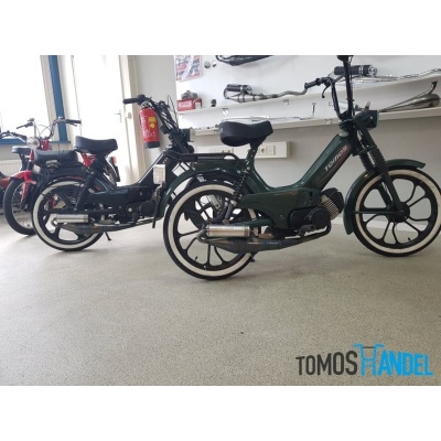 Tecno Estoril terugloop uitlaat A35 Tecno Estoril terugloop uitlaat A35