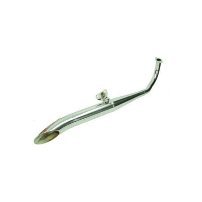 Tomos Sidepipe uitlaat chroom A35 E2 Foto van Tomos Sidepipe uitlaat chroom A35 E2