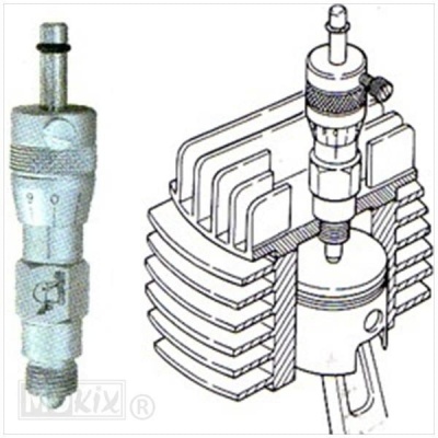 TOOLZ Micrometer bougiegat voor ontsteking afstellen Foto van TOOLZ Micrometer bougiegat voor ontsteking afstellen
