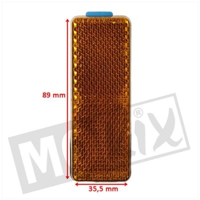 Reflector oranje voorvork