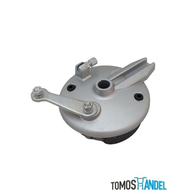 Rem compleet voorrem en achterrem origineel zilver A35 Foto van Rem compleet voorrem en achterrem origineel zilver A35