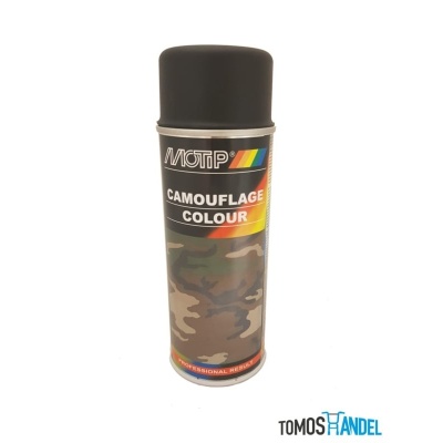 Foto van Motip spuitverf armi zwart 400mL