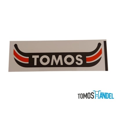 Sticker kentekenplaathouder Tomos classic hoog model Foto van Sticker kentekenplaathouder Tomos classic hoog model