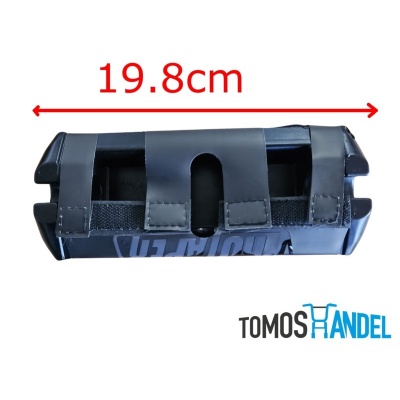 Barpad en handvatset protaper zwart (voor cross stuur)