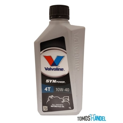 Foto van Valvoline 10W40 olie full synth (niet voor Tomos) natte plaat koppeling
