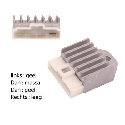 Spanningsregelaar NT 4-polig Foto van Spanningsregelaar NT 4-polig