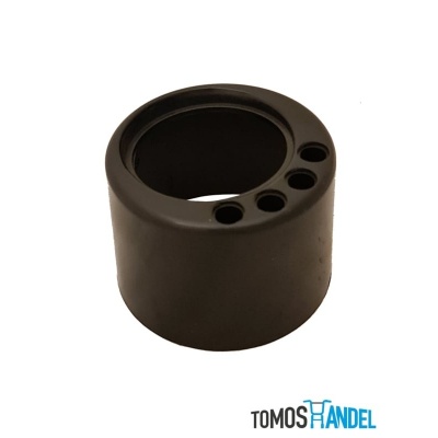 Snelheidsmeter behuizing zwart 60mm Foto van Snelheidsmeter behuizing zwart 60mm