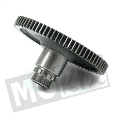 Aandrijftandwiel motorblok Foto van Aandrijftandwiel motorblok