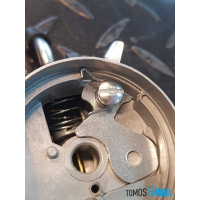 Bout choke chokehevel Foto van Bout choke chokehevel