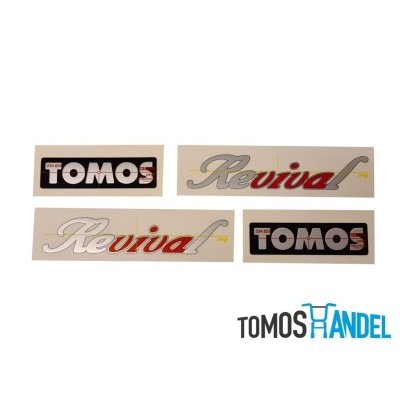 Stickerset Tomos Revival Foto van Stickerset Tomos Revival