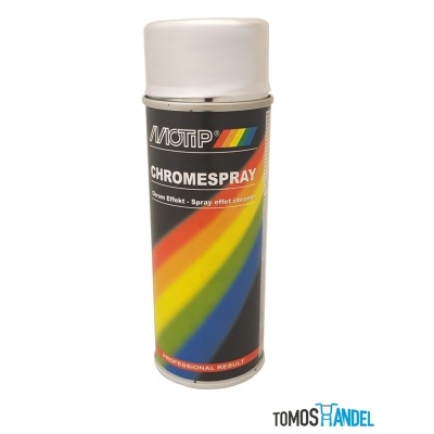 Foto van Motip spuitverf chroom 400mL