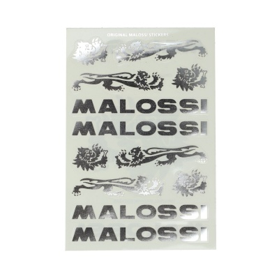Malossi stickerset stickervel Foto van Malossi stickerset stickervel