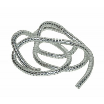 Kabel omhulsel chroom 10mm 1,5m lang Foto van Kabel omhulsel chroom 10mm 1,5m lang